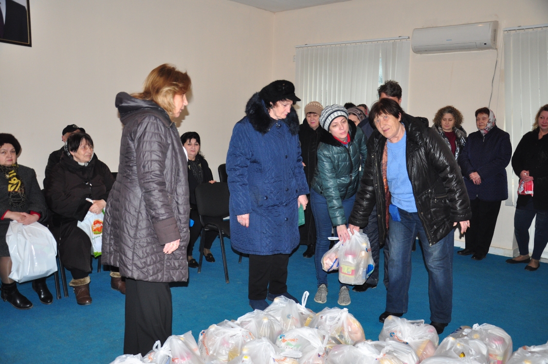 Qaradağ rayonunun slavyanəsilli sakinləri ilə görüş keçirilib - FOTOLAR